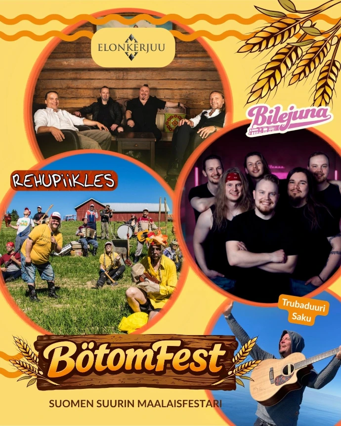 BötomFest esiintyjät